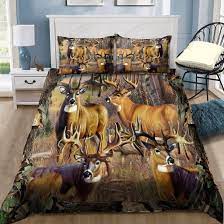 Awesome Deer Bedding Set Teeruto