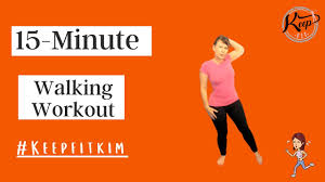 15 minute walking workout with kim