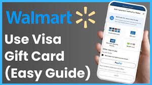 use visa gift card on walmart