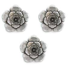 Stratton Home Decor Metal Wall Flower