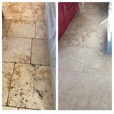 limestone hard floor cleaning and