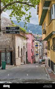 Straße in der alten Stadt, Bursa, Provinz Bursa, Türkei Stockfotografie -  Alamy