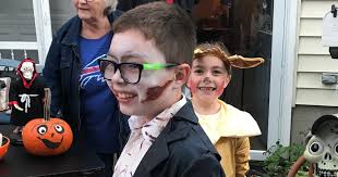 diy a homemade easy kids zombie costume