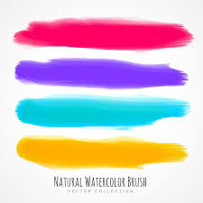 Watercolor Brush Stroke Collection