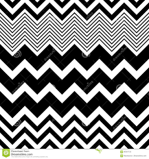 Seamless Zigzag Pattern. Abstract Black ...