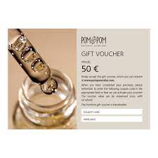 gift voucher worth 50 eur