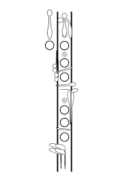 File Clarinet Fingering Template Svg Wikimedia Commons