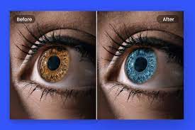 change eye color of image with eye