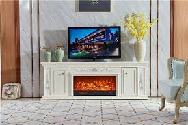 item wood tv cabinet electric fireplace