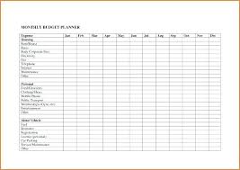 Monthly Bill Template Free Free Printable Monthly Bill Organizer
