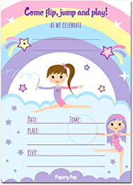 Amazon Com Papery Pop 5th Birthday Party Invitations With Envelopes