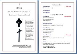 Free Funeral Program Template Word Templates For Free Download