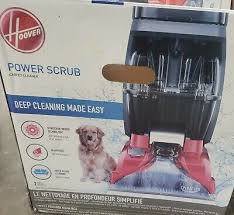 hoover power scrub carpet cleaner with