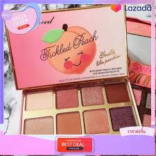 too faced tickled peach palette