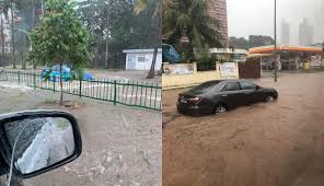 On 27 february, an estimated 3 inches (76 mm) of rain fell in singapore, flooding many areas such as rochore, thomson road, balestier road, orchard road and farrer park. Heavy Downpour In Singapore Gives Rise To Flash Floods And Trapped Cars Across The Island Coconuts Singapore