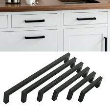 black square cabinet handle pulls