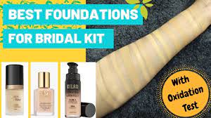 top 6 best foundation for bridal kit