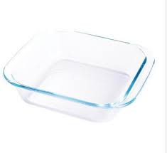 Oven Applicable Glass Baking Plate