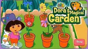 dora the explorer dora magical garden