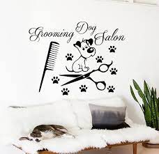 Dog Wall Decals Grooming Salon Decal
