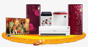 Electronics is a discipline that develops and uses devices and systems, including electron flow in vacuum, gas environment and semiconductors. Offer1 Img Diwali Offer Home Appliances 1315x651 Png Download Pngkit