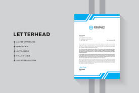 business letterhead design template