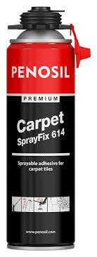 sprayable carpet adhesive for carpet