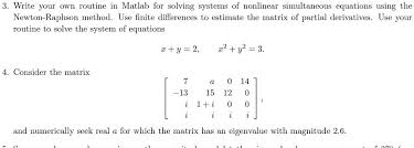 Nar Simultaneous Equations