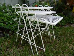 Vintage Nesting Tables Metal Mesh Patio