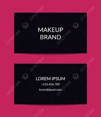vector business card template for