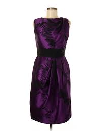 Details About J Mendel Women Purple Casual Dress 6
