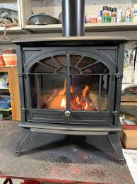 Gas Direct Vent Fireplace Stove W Fan