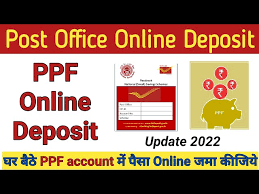 post office ppf deposit post