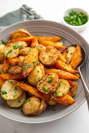 air fryer carrots and potatoes recipe