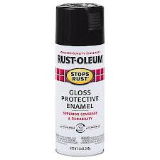 Rust Oleum Stops Rust Gloss Black Spray