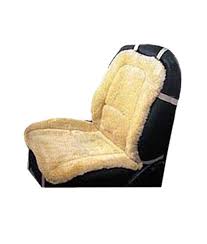Universal Sheepskin Seat Cushion Tan