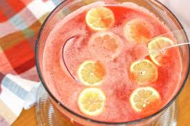 strawberry lemonade punch non alcoholic