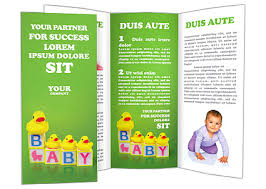 Baby Games Brochure Template Design Id 0000000788 Smiletemplates Com