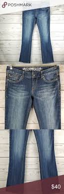 Express Jeans Stella Boot Low Rise 10 X 33 Long Waist 15
