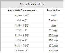 8 Best Bracelet Size Chart Images Bracelet Size Chart