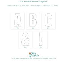 Free printable big letter style alphabet stencils. Free Printable Alphabet Letters To Make Custom Signs Block Font Tip Junkie