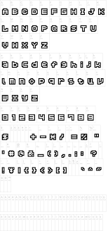 Undertale font by muskie for pc/mac. Hachicro Font Dafont Com