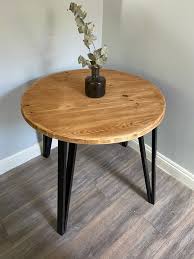 Root Rustic Round Dining Table Made