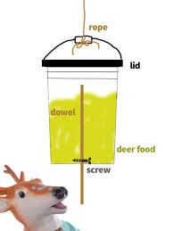deer feeder five gallon ideas