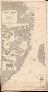 Chart Of The Coast Of China From Canton To Nanking With