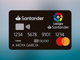 A debit card is one of the most important tools you can use to get access to your money; Santander Laliga Account Banco Santander