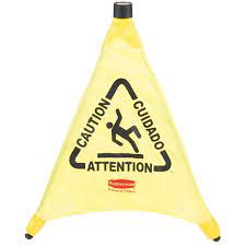 caution wet floor sign pop up safety