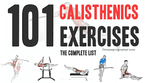 101 calisthenics exercises boost your