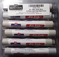 Fil Stik Putty Sticks 12 Colors Kit Light Gray M230 Box Of 12