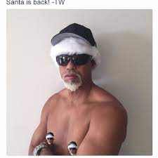 Tiger Woods tweeted this naked Santa picture and we have 12 million  questions - SBNation.com